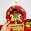Set gỗ DIY làm đèn Tết 4MDecor, TÔ MÀU, LẮP GHÉP, DECOR Tết, tổ chức Workshop quà tặng bé