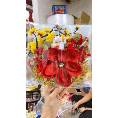 Set trang trí thập bánh nước Tết – Thu hút tài lộc, hỗ trợ bàn thờ, giá ưu đãi 27.000