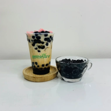 Set tự pha trà sữa trân châu đường đen thơm ngon chuẩn vị - MINASY