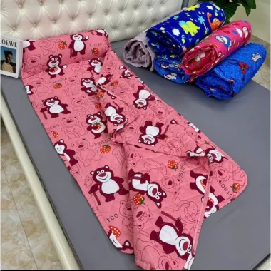 Set Túi Ngủ 3 Món Chăn Nệm Gối Cho Bé Kích Thước 80 x 150cm Cho Các Bé Mầm Non Và Tiểu Học { Tặng Kèm Ruột Gối } 7 Set Túi Ngủ 3 Món Chăn Nệm Gối Cho Bé Kích Thước 80 x 150cm Cho Các Bé Mầm Non Và Tiểu Học { Tặng Kèm Ruột Gối } 7