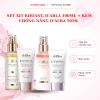 Set Xịt Khoáng D’Abla 100ml + Kem Chống Nắng D’Alba 50ml - Căng bóng, tăng tone, COD
