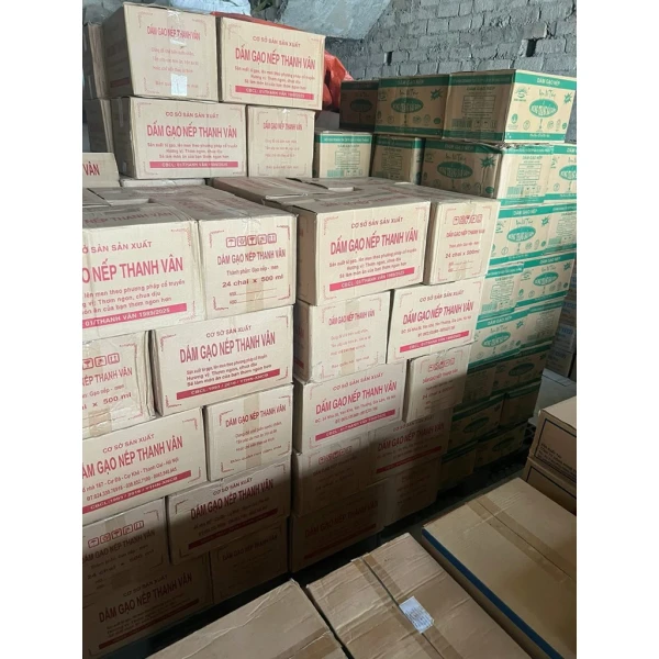 Hình ảnh sản phẩm Sỉ Thùng Dấm gạo nếp Thanh Vân 24 chai - Giá ưu đãi 268.000, tiết kiệm ngay