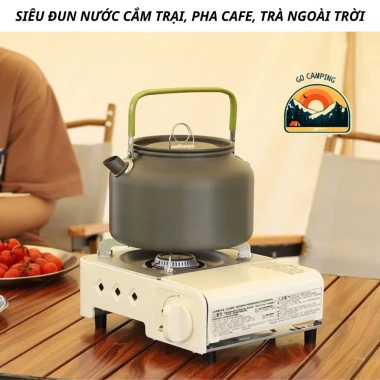 Siêu đun nước camping nhôm gọn nhẹ, dã ngoại, du lịch tiện lợi - Giảm 37000đ còn 148000đ 2 Siêu đun nước camping nhôm gọn nhẹ, dã ngoại, du lịch tiện lợi - Giảm 37000đ còn 148000đ 2