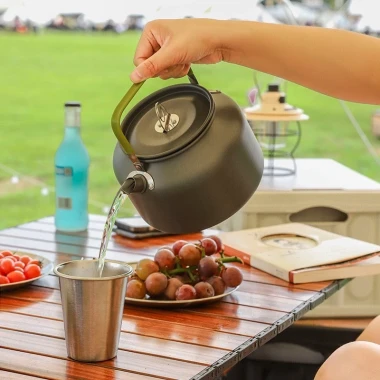 Siêu đun nước camping nhôm gọn nhẹ, dã ngoại, du lịch tiện lợi - Giảm 37000đ còn 148000đ 3 Siêu đun nước camping nhôm gọn nhẹ, dã ngoại, du lịch tiện lợi - Giảm 37000đ còn 148000đ 3