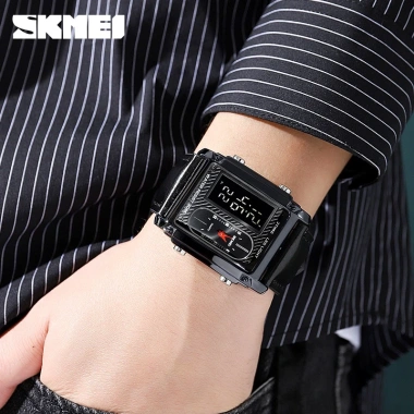 Skmei 1.868 Đồng Hồ Nam Chống Thấm Nước, Điện Tử Hình Chữ Nhật, Giá ưu đãi 298.100₫ 3 Skmei 1.868 Đồng Hồ Nam Chống Thấm Nước, Điện Tử Hình Chữ Nhật, Giá ưu đãi 298.100₫ 3