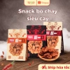 Snack Ziyi Cắn Vị 285g (19 túi) - Bò Chay Cay Kiểu Hàn, Đậu Tương Cay, Siêu Ngon 39k