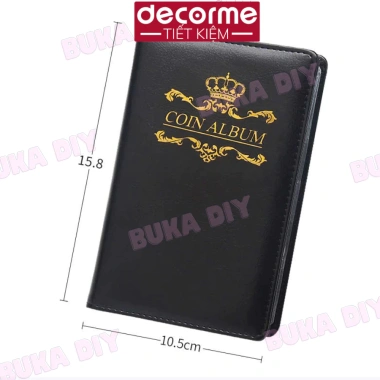 Sổ Đựng Vàng Nhẫn 120 ô - Quản lý thu chi, tiết kiệm, kèm túi và nhãn dãn chi tiêu, giá 65.900₫ 3