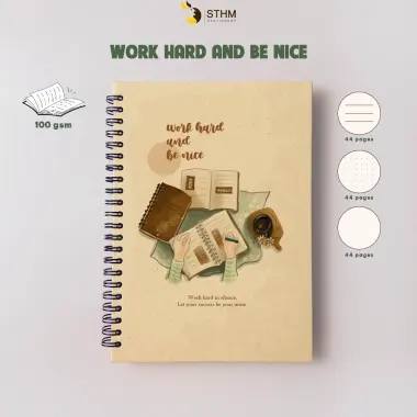 Sổ Tay Bìa Cứng Minh Họa Độc Quyền 132 Trang - Giảm 14524đ - STHM Stationery 22 Sổ Tay Bìa Cứng Minh Họa Độc Quyền 132 Trang - Giảm 14524đ - STHM Stationery 22