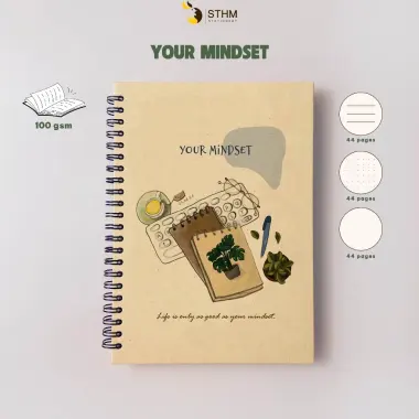 Sổ Tay Bìa Cứng Minh Họa Độc Quyền 132 Trang - Giảm 14524đ - STHM Stationery 23 Sổ Tay Bìa Cứng Minh Họa Độc Quyền 132 Trang - Giảm 14524đ - STHM Stationery 23