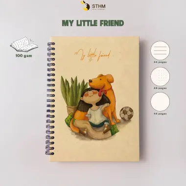 Sổ Tay Bìa Cứng Minh Họa Độc Quyền 132 Trang - Giảm 14524đ - STHM Stationery 29 Sổ Tay Bìa Cứng Minh Họa Độc Quyền 132 Trang - Giảm 14524đ - STHM Stationery 29