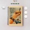 Sổ Tay Bìa Cứng Minh Họa Độc Quyền 132 Trang - Giảm 14524đ - STHM Stationery 31