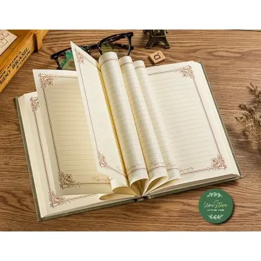 Sổ Tay Ghi Chép Kẻ Ngang Vintage - Nhật Kí Bìa Cứng Phong Cách Cổ Điển Giá Rẻ 10 Sổ Tay Ghi Chép Kẻ Ngang Vintage - Nhật Kí Bìa Cứng Phong Cách Cổ Điển Giá Rẻ 10