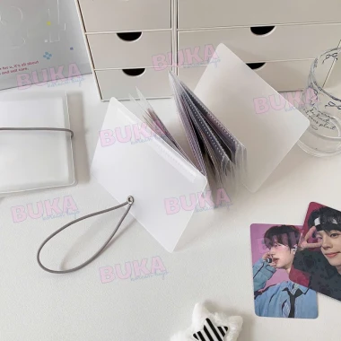 Sổ Tay Mini Buka 12 Ngăn Gấp Gọn Lưu Trữ Lomo Card Hàn Quốc Giá Chỉ 19.900 ₫