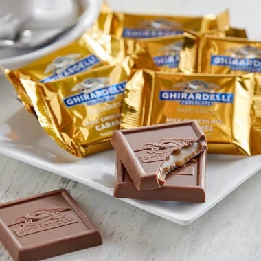 Socola Cao Cấp Ghirardelli Chocolate Squares 674g - Hộp Quà Premium, Giá chỉ 875.000