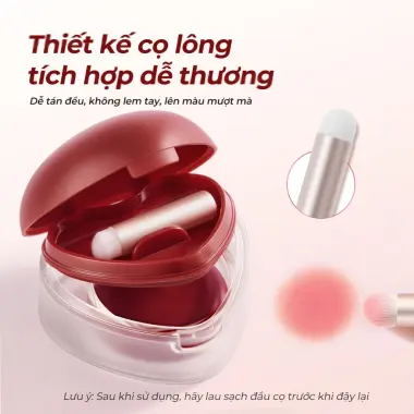 SON KEM Li SACELADY Dạng Hũ Pudding - Dễ Tán Đều, Không Dính Cốc 4.3g Giá Cực Sốc Còn 109k! 5