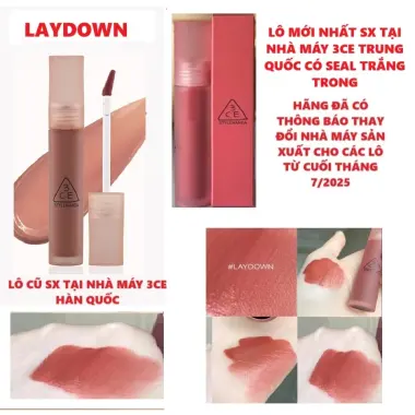 Son Tint 3CE Blur Water Tint Chính Hãng Giá Rẻ 266k - Màu Mờ Tự Nhiên 18 Son Tint 3CE Blur Water Tint Chính Hãng Giá Rẻ 266k - Màu Mờ Tự Nhiên 18