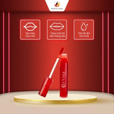 Son Tint Lựu Đỏ C'Choi Fresh Punica - Lớp Bóng Tự Nhiên Dưỡng Ẩm Bền Màu 227k 3 Son Tint Lựu Đỏ C'Choi Fresh Punica - Lớp Bóng Tự Nhiên Dưỡng Ẩm Bền Màu 227k 3