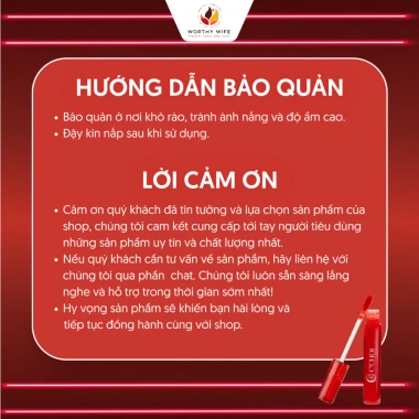 Son Tint Lựu Đỏ C'Choi Fresh Punica - Lớp Bóng Tự Nhiên Dưỡng Ẩm Bền Màu 227k 7 Son Tint Lựu Đỏ C'Choi Fresh Punica - Lớp Bóng Tự Nhiên Dưỡng Ẩm Bền Màu 227k 7
