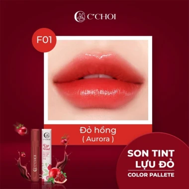 Son Tint Lựu Đỏ C'Choi Fresh Punica - Lớp Bóng Tự Nhiên Dưỡng Ẩm Bền Màu 227k 8 Son Tint Lựu Đỏ C'Choi Fresh Punica - Lớp Bóng Tự Nhiên Dưỡng Ẩm Bền Màu 227k 8