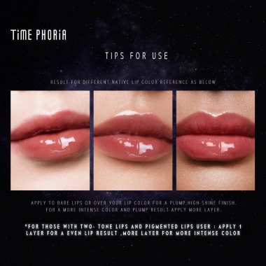 Son tint TIME PHORIA kem mịn lì lâu trôi - Mô má hồng, bóng nhẹ, giá chỉ 159k 3