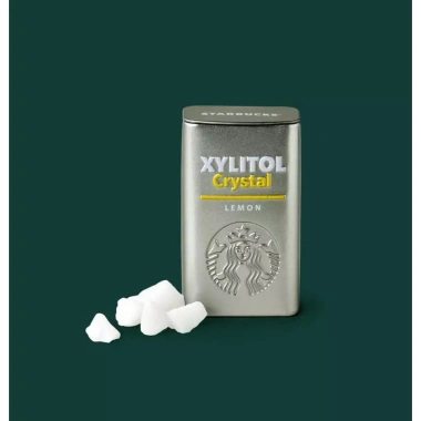 Starbucks Pha lê Xylitol Chanh Đào - Giảm 181.500 thành 150.000, vị ngọt nhẹ không đường