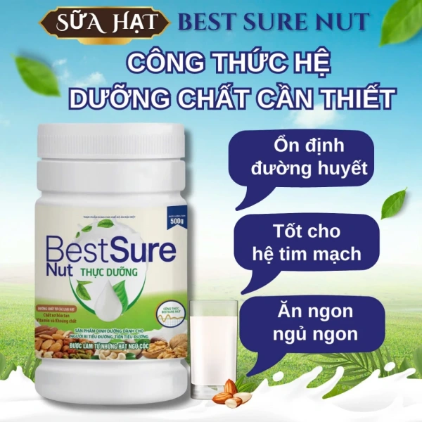 Trải nghiệm sử dụng sữa hạt Best Sure Nut trong bữa sáng cho người tiểu đường
