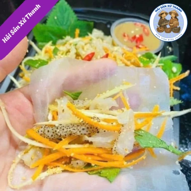 Sứa khô mặn 1kg giòn dai sần sật ăn liền, giá chỉ 41.000đ – giảm từ 53.300.