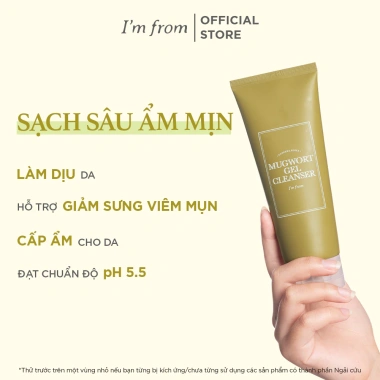 Sữa rửa mặt Gel Ngải 150ml - Sạch sâu, dịu nhẹ cho da dầu, mụn và nhạy cảm, giá 295k 4