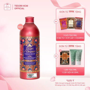 Sữa Tắm Nước Hoa Tesori d'Oriente 250ml/500ml Ý Chính Hãng Giá Cực Tốt Chỉ 99.000đ