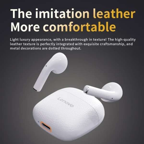 Hình ảnh sản phẩm Tai nghe Mini không dây thực sự Lenovo EA166 Tai nghe Bluetooth HD Stereo HIFI Độ trễ thấp có Mic Bluetooth 5.4