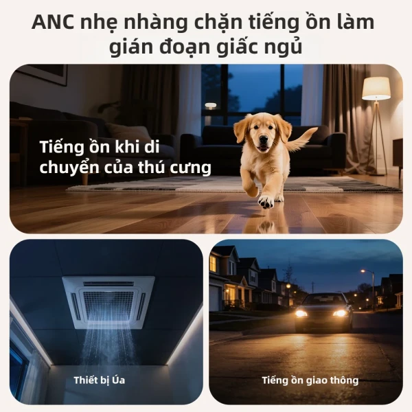 Hình ảnh sản phẩm Tai nghe Miniso MS217 không dây thực sự, khử tiếng ồn chủ động, âm thanh HiFi, giá chỉ 179k