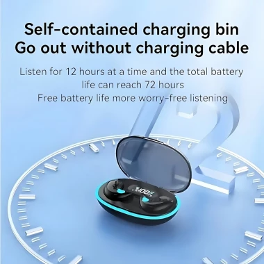 Tai nghe ngủ Bluetooth không dây thực sự X55, chất lượng âm thanh nổi, gọi rõ ràng, điều khiển nút, hỗ trợ nhiều hệ thống điện thoại di động 4 Tai nghe ngủ Bluetooth không dây thực sự X55, chất lượng âm thanh nổi, gọi rõ ràng, điều khiển nút, hỗ trợ nhiều hệ thống điện thoại di động 4