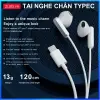 Tai nghe Type C Android E16T chống ồn đàm thoại tốt giá rẻ chỉ 99000đ 2