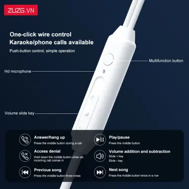 Tai nghe Type C Android E16T chống ồn đàm thoại tốt giá rẻ chỉ 99000đ 5 Tai nghe Type C Android E16T chống ồn đàm thoại tốt giá rẻ chỉ 99000đ 5