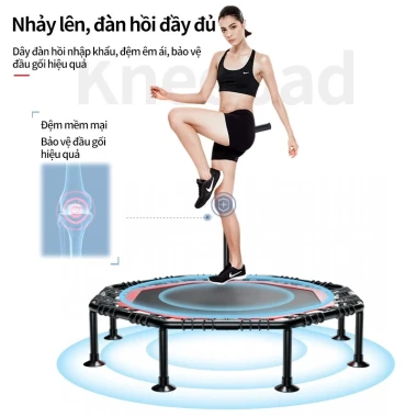 Tấm Bạt Lò Xo Trượt Nhún Tay Cầm Điều Chỉnh Giá Rẻ 709k - Keep Going Max Trampoline 4