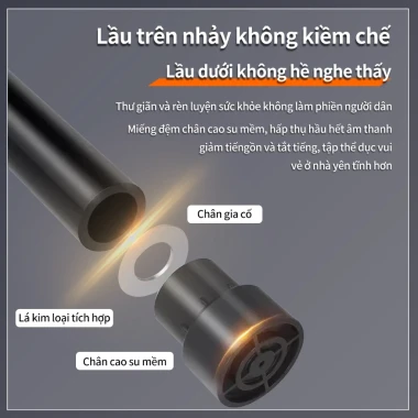 Tấm Bạt Lò Xo Trượt Nhún Tay Cầm Điều Chỉnh Giá Rẻ 709k - Keep Going Max Trampoline 7