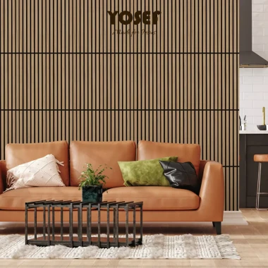 Tấm Dán Tường Tiêu Âm Lam Sóng Gỗ YOSEF - Decor Phòng Khách, Phòng Ngủ Giá Tốt 52500đ 2 Tấm Dán Tường Tiêu Âm Lam Sóng Gỗ YOSEF - Decor Phòng Khách, Phòng Ngủ Giá Tốt 52500đ 2