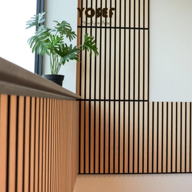 Tấm Dán Tường Tiêu Âm Lam Sóng Gỗ YOSEF - Decor Phòng Khách, Phòng Ngủ Giá Tốt 52500đ 5 Tấm Dán Tường Tiêu Âm Lam Sóng Gỗ YOSEF - Decor Phòng Khách, Phòng Ngủ Giá Tốt 52500đ 5