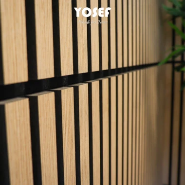 Tấm Dán Tường Tiêu Âm Lam Sóng Gỗ YOSEF - Decor Phòng Khách, Phòng Ngủ Giá Tốt 52500đ 7 Tấm Dán Tường Tiêu Âm Lam Sóng Gỗ YOSEF - Decor Phòng Khách, Phòng Ngủ Giá Tốt 52500đ 7
