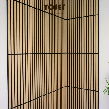 Tấm Dán Tường Tiêu Âm Lam Sóng Gỗ YOSEF - Decor Phòng Khách, Phòng Ngủ Giá Tốt 52500đ 8 Tấm Dán Tường Tiêu Âm Lam Sóng Gỗ YOSEF - Decor Phòng Khách, Phòng Ngủ Giá Tốt 52500đ 8