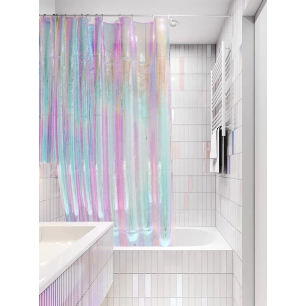 Hình ảnh sản phẩm Tấm nhựa PVC dẻo cầu vòng hologram 140cm x 0.5m dày 0.4mm lấp lánh đầy màu sắc giá 88.000
