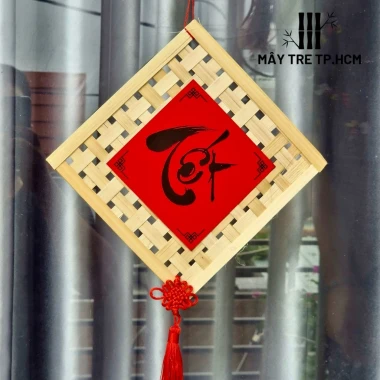 Tấm Phên Tre Trang Trí Tết - Chữ Thư Pháp Đỏ - Giảm 20% - Chỉ 16000đ 15 Tấm Phên Tre Trang Trí Tết - Chữ Thư Pháp Đỏ - Giảm 20% - Chỉ 16000đ 15