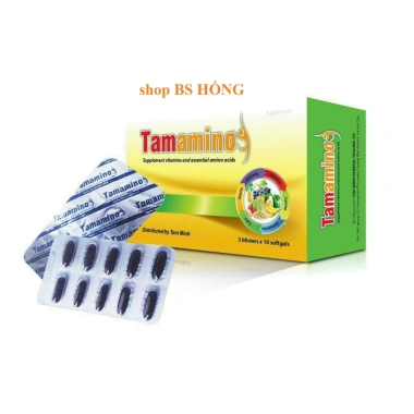 Tamamino viên uống bổ sung vitamin: tăng sức đề kháng, giảm mệt mỏi, chỉ 350.000 VND