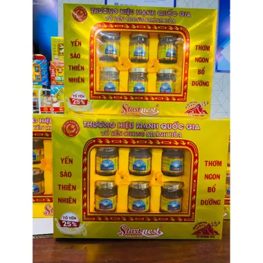 Tặng 1 Lọ Yến Sào Miễn Phí - Hộp 6 Lọ Yến Khánh Hòa Startnest Giá 240k MUA 1 TẶNG 1 8