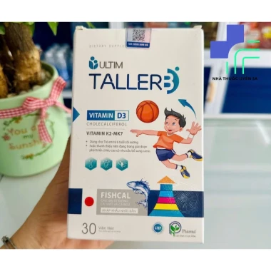 Tăng Chiều Cao Cho Bé Trai - Canxi ULTIM TALLER XANH Chính Hãng Giá Tốt 239000đ 4