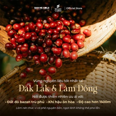[TẶNG TÚI] Cà Phê Phin Giấy Hương Chồn (Đậm Đà) Hộp 60gr (6 Túi) - Cà Phê Chồn 100% Ban Me Gold - Honee Coffee 2