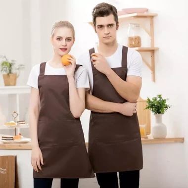 Tạp Dề Nhà Bếp Nam Nữ Overa Giá Rẻ - Tạp Dề Đeo Vai 2 Túi Chất Liệu Tốt 4 Tạp Dề Nhà Bếp Nam Nữ Overa Giá Rẻ - Tạp Dề Đeo Vai 2 Túi Chất Liệu Tốt 4