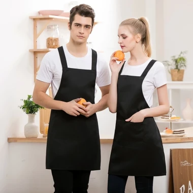 Tạp Dề Nhà Bếp Nam Nữ Overa Giá Rẻ - Tạp Dề Đeo Vai 2 Túi Chất Liệu Tốt 6 Tạp Dề Nhà Bếp Nam Nữ Overa Giá Rẻ - Tạp Dề Đeo Vai 2 Túi Chất Liệu Tốt 6