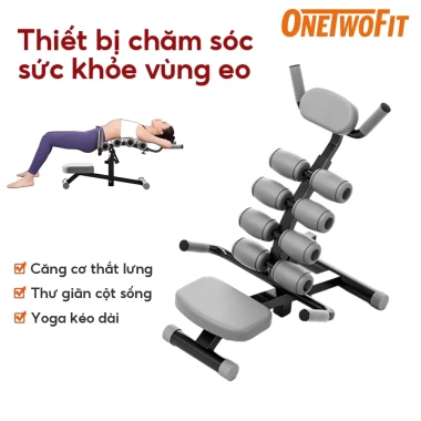 Tập Lưng Hiệu Quả Với Onetwofit Yoga Chỉnh Đĩa Đai Cột Sống - Mở Lưng Giảm Đau Giá Cực Tốt 2