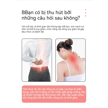 Tập Lưng Hiệu Quả Với Onetwofit Yoga Chỉnh Đĩa Đai Cột Sống - Mở Lưng Giảm Đau Giá Cực Tốt 5